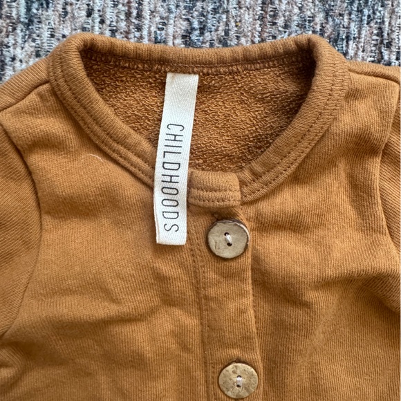 Childhoods Clothing Button Romper - 3-6 Months - NWOT - Picture 2 of 4